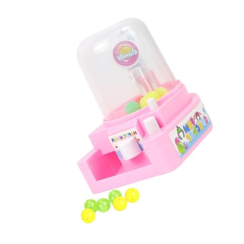 VICASKY 1Stk Bonbonspender Kran Spielzeug Mini-Süßigkeitenmaschine Spielzeuge Greifer Süßigkeiten-Grabber-Maschine Spielzeug zum Greifen von Süßigkeiten Junge Süssigkeit Arkade Kind Rosa von VICASKY
