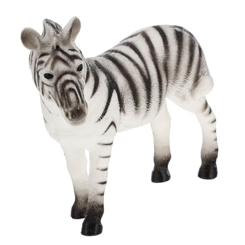 VICASKY Tiermodell Spielzeug Zebra Spielzeug Tierfiguren Kinder Lernspielzeug - Dauerhaftes Vinyl von VICASKY