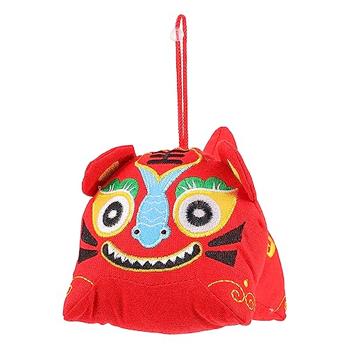 VICASKY 1stk Tigerpuppe Festival-puppenverzierung Tiger Figur Tigerjahr-Verzierungen Glückspuppen Tierpuppe Home-Desktop- Cartoon-Figur-schmuck Rot Stoff VICASKY 1stk Tigerpuppe Festival-puppenverzierung Tiger Figur Tigerjahr-Verzierungen Glückspuppen Tierpuppe Home-Desktop- Cartoon-Figur-schmuck Rot Stoff von VICASKY