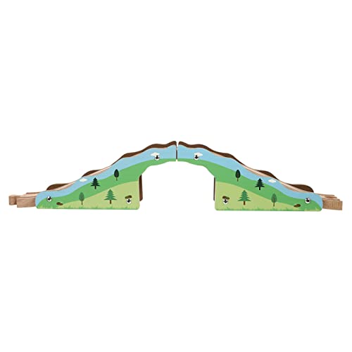 VICASKY 1stk Zugszene Kognitives Zubehör Für Kinderzüge Aus Holz Gleismodell Spielzeugeisenbahnbrücke Brückengestell Aus Holz Kinderspielzeug Hölzern Green VICASKY 1stk Zugszene Kognitives Zubehör Für Kinderzüge Aus Holz Gleismodell Spielzeugeisenbahnbrücke Brückengestell Aus Holz Kinderspielzeug Hölzern Green von VICASKY