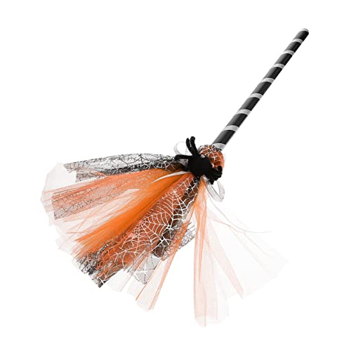 VICASKY 1stück Halloween Hexenbesen Dekorative Besen Für Kostümpartys Und Cosplay Leicht Und Langlebig Für Halloween Feiern Und Maskerade Veranstaltungen von VICASKY