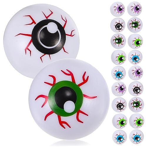 VICASKY 20stücke Halloween Augen Gruselige Augäpfel Für Party Deko Und Halloween Atmosphäre Für Kreative Dekorationen Und Fotorequisiten VICASKY 20stücke Halloween Augen Gruselige Augäpfel Für Party Deko Und Halloween Atmosphäre Für Kreative Dekorationen Und Fotorequisiten von VICASKY