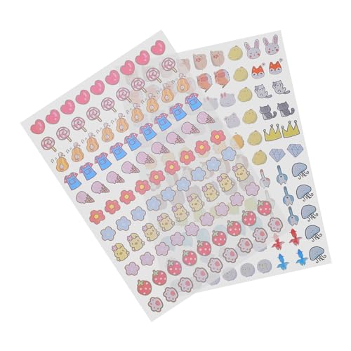 VICASKY 2 Blätter Schrumpffolie DIY Zubehör Ohrring Schrumpfmaterial Handgefertigtes Accessoire DIY Ornamente Handgefertigtes Zubehör DIY Ohrring Zubehör Schrumpf Bastelbedarf von VICASKY