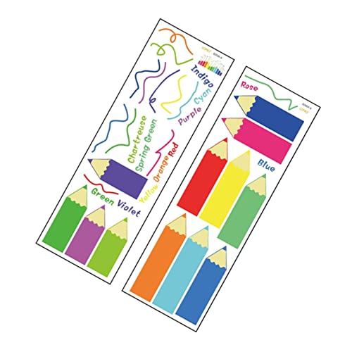 VICASKY Selbstklebende Wandaufkleber Jungen Und Mädchen Zimmer PVC Wandtattoos Bleistift Muster Design VICASKY Selbstklebende Wandaufkleber Jungen Und Mädchen Zimmer PVC Wandtattoos Bleistift Muster Design von VICASKY
