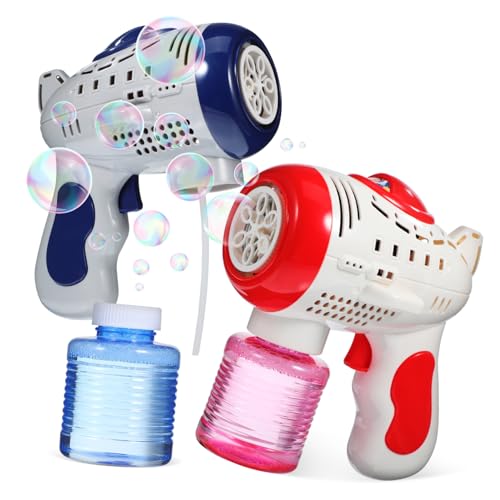 VICASKY 2 Pcs Blasenpistole Bubble Machine Bubbles Machine bubbel maschiene Seifenblasen Flugzeug Blasenmacher Blasengebläse Seifenblasenbläser für Seifenblasenset Abs VICASKY 2 Pcs Blasenpistole Bubble Machine Bubbles Machine bubbel maschiene Seifenblasen Flugzeug Blasenmacher Blasengebläse Seifenblasenbläser für Seifenblasenset Abs von VICASKY