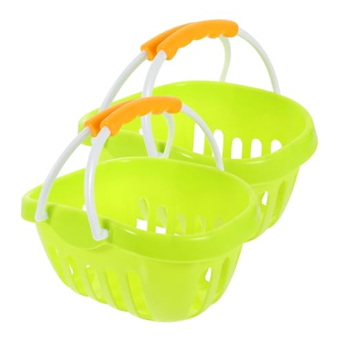 VICASKY 2 STK Simulation Korb Einkaufswagen- Aufbewahrung von Kinderspielzeug küchenspielzeug für Kitchen Toys for Bildungsspielzeug Lernspielzeug für VICASKY 2 STK Simulation Korb Einkaufswagen- Aufbewahrung von Kinderspielzeug küchenspielzeug für Kitchen Toys for Bildungsspielzeug Lernspielzeug für von VICASKY