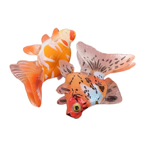 VICASKY 2 Pcs Gefälschte Fisch Spielzeug Realistische Fisch Figuren Für Spielzeit Aquarium Dekoration VICASKY 2 Pcs Gefälschte Fisch Spielzeug Realistische Fisch Figuren Für Spielzeit Aquarium Dekoration von VICASKY