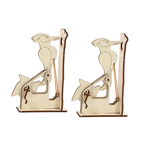 VICASKY 2 Sätze 3D -Puzzlespielzeug bastelsets für Tierspielzeug aus Holz Kinderpuzzle Bauen basteln für Holzspecht Montagespielzeug Holzspielzeug hölzern VICASKY 2 Sätze 3D -Puzzlespielzeug bastelsets für Tierspielzeug aus Holz Kinderpuzzle Bauen basteln für Holzspecht Montagespielzeug Holzspielzeug hölzern von VICASKY