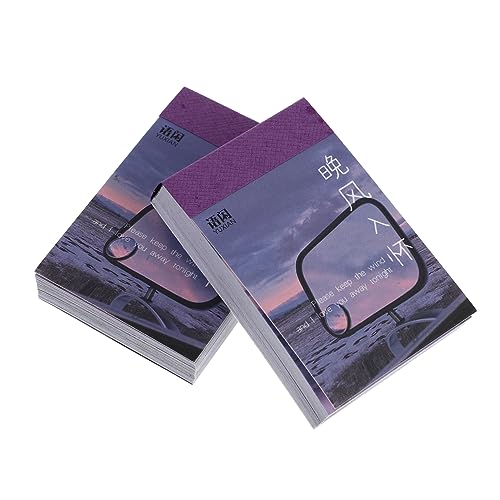 VICASKY 2 Sätze Aufkleber Aus Japanischem Papier Doppeltes Toilettenpapier Vogelhäuschen Reise-toilettenpapier Materielle Dekoration Verbale Aufkleber Plüschpuppen Trichter Bausatz Violett VICASKY 2 Sätze Aufkleber Aus Japanischem Papier Doppeltes Toilettenpapier Vogelhäuschen Reise-toilettenpapier Materielle Dekoration Verbale Aufkleber Plüschpuppen Trichter Bausatz Violett von VICASKY