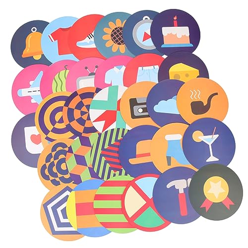VICASKY 2 Sätze Funny Sensory Cards für Lernspielzeug für Junge Mädchen Hand Augen Koordination und Formenerkennung für Sprachtherapie und Kreative Spielstunden VICASKY 2 Sätze Funny Sensory Cards für Lernspielzeug für Junge Mädchen Hand Augen Koordination und Formenerkennung für Sprachtherapie und Kreative Spielstunden von VICASKY