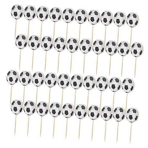 VICASKY 2 Sätze Fußball-zahnstocher-flagge Fußball-dessert-picks Party Kuchenverzierung Thematisiert Packetbandrollen Faschingsdekoration Tortenaufsatz Aus Papier Kuchendeckel 24 Stück * 2 VICASKY 2 Sätze Fußball-zahnstocher-flagge Fußball-dessert-picks Party Kuchenverzierung Thematisiert Packetbandrollen Faschingsdekoration Tortenaufsatz Aus Papier Kuchendeckel 24 Stück * 2 von VICASKY