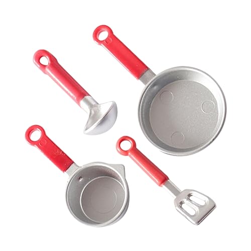 VICASKY 2 Sätze Mini-küchenwerkzeuge Miniatur-kochgeschirr Mini-hauskochgeschirr Mini-töpfe Und Pfannen Mini-hausverzierung Mini-kochgeschirr Für Puppenhäuser Silver Plastik VICASKY 2 Sätze Mini-küchenwerkzeuge Miniatur-kochgeschirr Mini-hauskochgeschirr Mini-töpfe Und Pfannen Mini-hausverzierung Mini-kochgeschirr Für Puppenhäuser Silver Plastik von VICASKY
