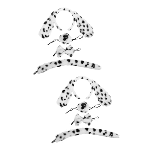 VICASKY 2 Sätze Niedliches Tier Ohren Stirnband mit Schleife für Weiches Flauschiges Cosplay Haarband Party Kostüm Zubehör für Hundekostüme Geburtstags und Festtagsdeko VICASKY 2 Sätze Niedliches Tier Ohren Stirnband mit Schleife für Weiches Flauschiges Cosplay Haarband Party Kostüm Zubehör für Hundekostüme Geburtstags und Festtagsdeko von VICASKY