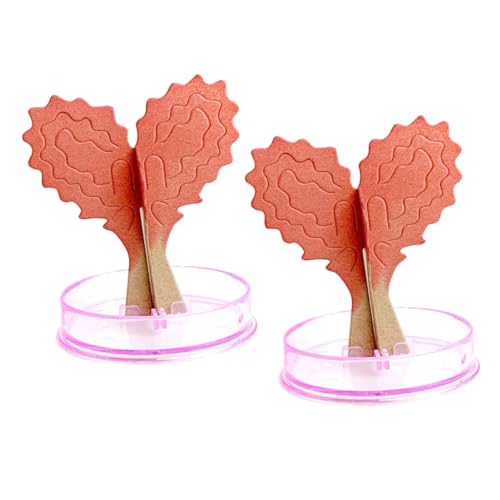VICASKY Spielzeug 2 Sets Wachsende Herzförmige Baumgartendekorationen Lernspielzeug Für Jungen Und Mädchen von VICASKY