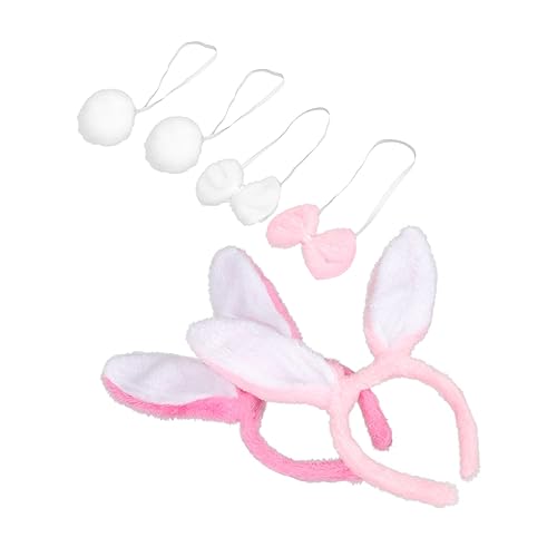 VICASKY 2 Sätze Teiliges Bunny Kostümset mit Hasenohren und Fliege Wiederverwendbare Bunny Dekoration für Halloween und Kostümpartys für Erwachsene VICASKY 2 Sätze Teiliges Bunny Kostümset mit Hasenohren und Fliege Wiederverwendbare Bunny Dekoration für Halloween und Kostümpartys für Erwachsene von VICASKY