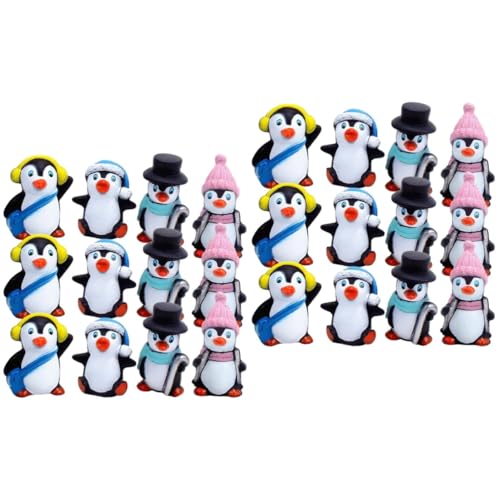 VICASKY 2 Sätze Winter Pinguin Ornament Pinguin Pinguin Becher Pinguin Plüsch Pinguin Weihnachtsdekoration Kleine Pinguin Figur Pinguine Kleine Terrarium Figur 12 Stück * 2 VICASKY 2 Sätze Winter Pinguin Ornament Pinguin Pinguin Becher Pinguin Plüsch Pinguin Weihnachtsdekoration Kleine Pinguin Figur Pinguine Kleine Terrarium Figur 12 Stück * 2 von VICASKY