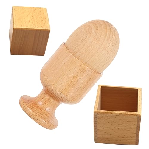 VICASKY 2er-Pack Holzspielzeug Zur Hand-Auge-koordination – Und Becher-Set Pädagogisches Kinderspielzeug Für Die Feinmotorik Sicher Und Reibungslos Perfekt Für Und Zeit Mit Der Familie VICASKY 2er-Pack Holzspielzeug Zur Hand-Auge-koordination – Und Becher-Set Pädagogisches Kinderspielzeug Für Die Feinmotorik Sicher Und Reibungslos Perfekt Für Und Zeit Mit Der Familie von VICASKY