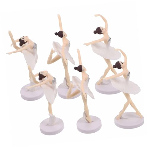 VICASKY 2sätze Ballett Mädchen Figuren Tanzende Ballerina Deko Für Geburtstagsfeiern Shower Hochzeiten Elegante Tortendeko Und Raumdekoration Für Mädchenzimmer VICASKY 2sätze Ballett Mädchen Figuren Tanzende Ballerina Deko Für Geburtstagsfeiern Shower Hochzeiten Elegante Tortendeko Und Raumdekoration Für Mädchenzimmer von VICASKY