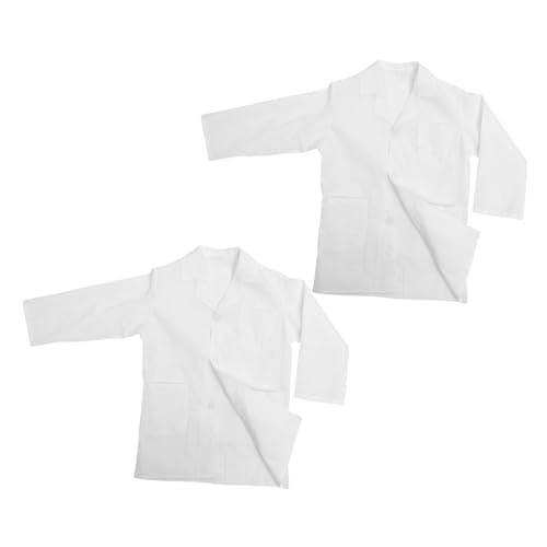 VICASKY 2 Sets Laborkittel Halloween Kostüme Wissenschafts Laborkittel Arztkittel Kostüm Halloween Laborkittel Arzt Outfit Laborkostüm Arzt Outfit Arztuniform Weißes Tuch VICASKY 2 Sets Laborkittel Halloween Kostüme Wissenschafts Laborkittel Arztkittel Kostüm Halloween Laborkittel Arzt Outfit Laborkostüm Arzt Outfit Arztuniform Weißes Tuch von VICASKY