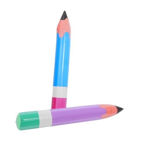 VICASKY 2 Stück Aufblasbarer Buntstift-requisiten, Riesiger Buntstift, Großer Buntstift, Hoher Buntstift, Partygeschenk VICASKY 2 Stück Aufblasbarer Buntstift-requisiten, Riesiger Buntstift, Großer Buntstift, Hoher Buntstift, Partygeschenk von VICASKY