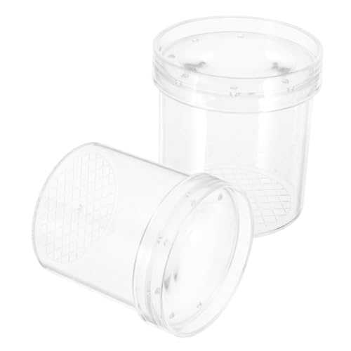 VICASKY 2 Stück Beobachtungskasten Drinnen Lupe Explorer -kit Für Insektenbeobachtungsinstrument Werkzeuge Für Insektenproben Insektenbehälter Insektensammler Abs Transparent VICASKY 2 Stück Beobachtungskasten Drinnen Lupe Explorer -kit Für Insektenbeobachtungsinstrument Werkzeuge Für Insektenproben Insektenbehälter Insektensammler Abs Transparent von VICASKY