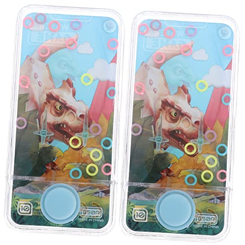 VICASKY 2 Stück Ferrule Wassermaschine Handheld Spielkonsole Für Mini Basketball Handheld Mini Spielkonsolen Reisespielzeug Kinderspielzeug Kinderspielzeug Retro von VICASKY