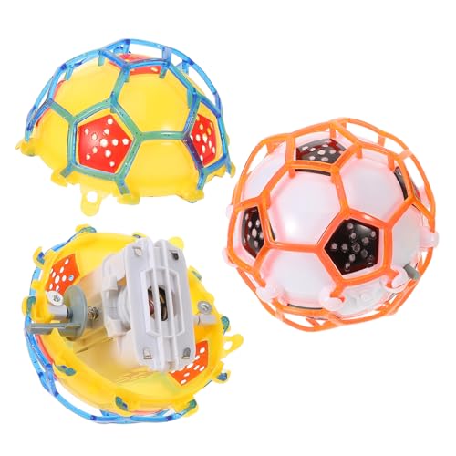 VICASKY 2 Stück Glühender Tanzball Fußball Kinderspielzeug federnd Leuchtender Tanzball leuchtender Ball leuchtende Kinderkugel Verschiedene Farbblitzball Plastik Zufällige Farbe VICASKY 2 Stück Glühender Tanzball Fußball Kinderspielzeug federnd Leuchtender Tanzball leuchtender Ball leuchtende Kinderkugel Verschiedene Farbblitzball Plastik Zufällige Farbe von VICASKY