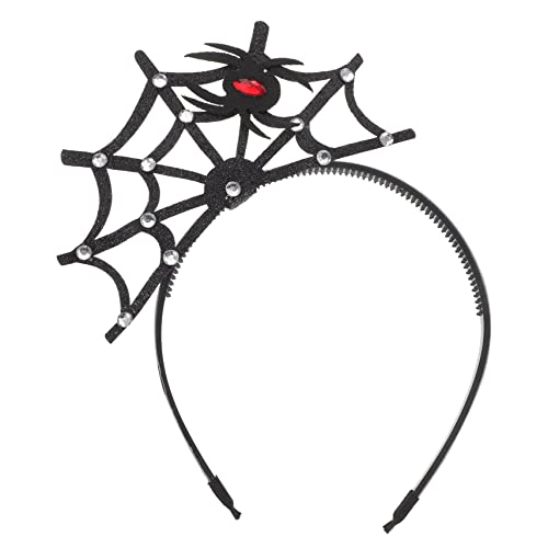 VICASKY 2 Stück Halloween Haarreif Spinnennetz Design Kreative Halloween Deko für Erwachsene für Kostüm und Karnevalspartys VICASKY 2 Stück Halloween Haarreif Spinnennetz Design Kreative Halloween Deko für Erwachsene für Kostüm und Karnevalspartys von VICASKY