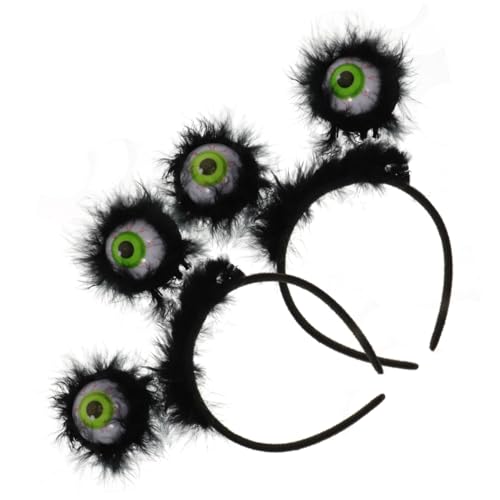 VICASKY 2 Stück Halloween Haarreif mit Leuchtenden Horror Augen Gruselige Kopfschmuck Haarschmuck für Party Kostüm Cosplay und Fotografie Geeignet für Halloween Fest und Karneval VICASKY 2 Stück Halloween Haarreif mit Leuchtenden Horror Augen Gruselige Kopfschmuck Haarschmuck für Party Kostüm Cosplay und Fotografie Geeignet für Halloween Fest und Karneval von VICASKY