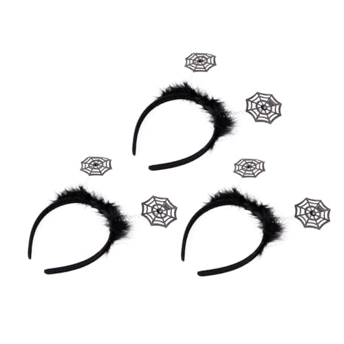 VICASKY 2 Stück Halloween Haarreifen mit Spinnennetz Design Originelles Haarband aus Strapazierfähigem Metall für Erwachsene und Bequemer Kopfputz für Halloween Party und Cosplay VICASKY 2 Stück Halloween Haarreifen mit Spinnennetz Design Originelles Haarband aus Strapazierfähigem Metall für Erwachsene und Bequemer Kopfputz für Halloween Party und Cosplay von VICASKY