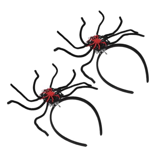 VICASKY 2 Stück Halloween Haarreifen mit Spinnennetz und Spinnen Weiches Stirnband für Frauen Mädchen Bequemer Kopfschmuck für Halloween Kostüme Party Cosplay und Bühnenauftritte VICASKY 2 Stück Halloween Haarreifen mit Spinnennetz und Spinnen Weiches Stirnband für Frauen Mädchen Bequemer Kopfschmuck für Halloween Kostüme Party Cosplay und Bühnenauftritte von VICASKY
