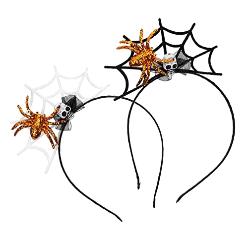 VICASKY 2 Stück Halloween Haarreifen mit und Spinnenmotiven für Karneval Kostümparty und Cosplay Verleiht Jedem Outfit und VICASKY 2 Stück Halloween Haarreifen mit und Spinnenmotiven für Karneval Kostümparty und Cosplay Verleiht Jedem Outfit und von VICASKY