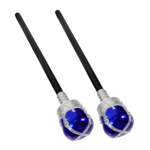 VICASKY 2 Stück Halloween Kostüm Zubehör Magische Zauberstäbe für Rollenspiele und Bühnenaufführungen Robustes Kunststoffmaterial für Partys VICASKY 2 Stück Halloween Kostüm Zubehör Magische Zauberstäbe für Rollenspiele und Bühnenaufführungen Robustes Kunststoffmaterial für Partys von VICASKY