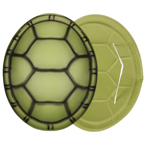 VICASKY 2 Stück Halloween Schildkrötenpanzer Requisiten für Kostüme Eva Kostümzubehör für Karneval Halloween und Bühnenaufführungen Lustige Cosplay Accessoires für Partys von VICASKY