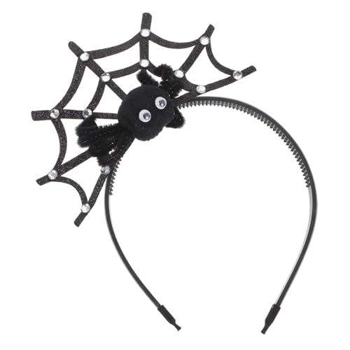 VICASKY 2 Stück Halloween Spinnennetz Stirnband Party Haarreif Leichtes Bequemes Kopfschmuck für Kostümpartys Karneval Kreative Netzdeko für Halloween Kostüm und Bühnenauftritte VICASKY 2 Stück Halloween Spinnennetz Stirnband Party Haarreif Leichtes Bequemes Kopfschmuck für Kostümpartys Karneval Kreative Netzdeko für Halloween Kostüm und Bühnenauftritte von VICASKY