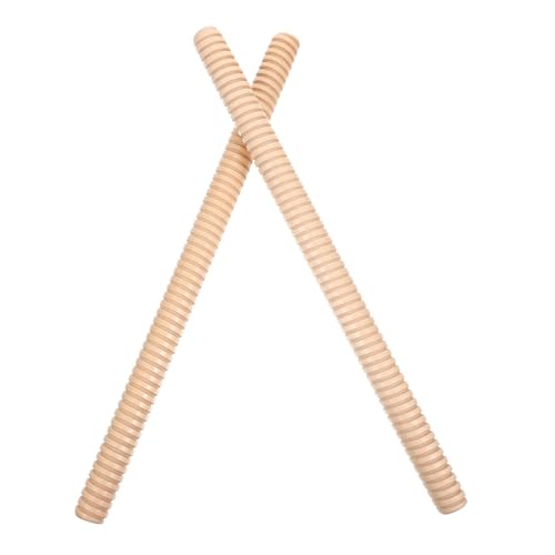 VICASKY 2 Stück Holz Rhythmussticks Musikinstrumente Schlaghölzer aus Hochwertigem Holz Fördert Rhythmusgefühl für Mädchen Jungen Lernspielzeug VICASKY 2 Stück Holz Rhythmussticks Musikinstrumente Schlaghölzer aus Hochwertigem Holz Fördert Rhythmusgefühl für Mädchen Jungen Lernspielzeug von VICASKY