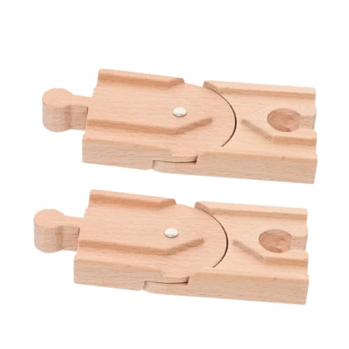 VICASKY 2 Stück Holz Zubehör Erweiterungsblock für Schienensysteme Kreatives für Motorik Koordination und Fantasie für Holzspielzeugzüge VICASKY 2 Stück Holz Zubehör Erweiterungsblock für Schienensysteme Kreatives für Motorik Koordination und Fantasie für Holzspielzeugzüge von VICASKY