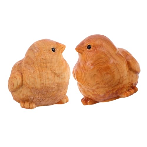 VICASKY 2 Stück Holzschnitzerei Handwerk Hochzeitsschmuck Aus Holz Hühnchen-Statue Aus Holz Hühnerdekor Ostern DIY Handwerk Osterei DIY Handwerk Ostern-Huhn- Holzfiguren Hölzern Khaki VICASKY 2 Stück Holzschnitzerei Handwerk Hochzeitsschmuck Aus Holz Hühnchen-Statue Aus Holz Hühnerdekor Ostern DIY Handwerk Osterei DIY Handwerk Ostern-Huhn- Holzfiguren Hölzern Khaki von VICASKY