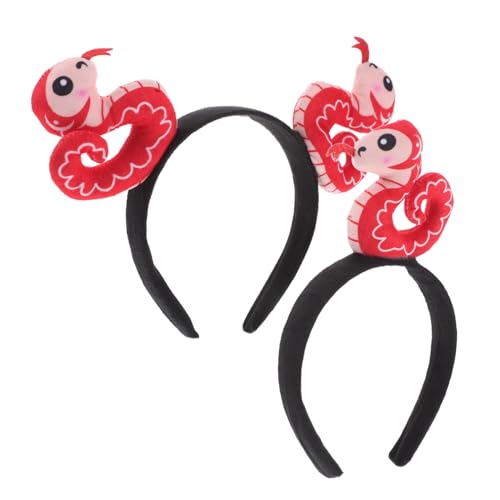 VICASKY 2 Stück Jahr Der Schlange-stirnband Halloween-ohren Stirnbänder Für Mädchen Monster-stirnband Halloween-hüte Für Halloween-hut Für Plastik von VICASKY