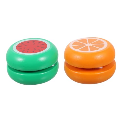 VICASKY 2 Stück Jo-Jo- lehrreich Bulk- Anfänger Yoyo Ball Holz- hölzern Bunt VICASKY 2 Stück Jo-Jo- lehrreich Bulk- Anfänger Yoyo Ball Holz- hölzern Bunt von VICASKY