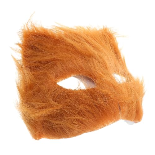 VICASKY Katzen-cosplay-masken 2 Stück Tiermasken Bastelset Unbemalte Pelzmaske Für Partys von VICASKY