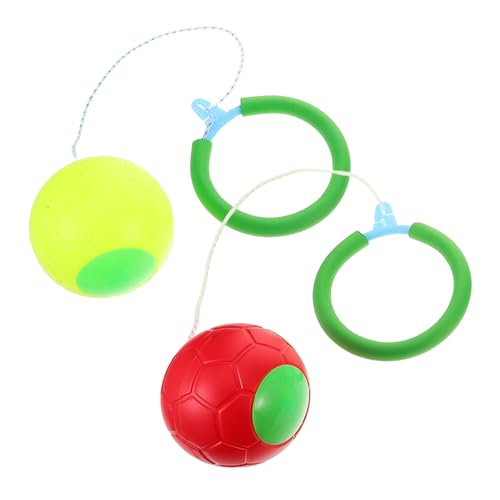 VICASKY 2 Stück Knöchel-Skipping-Ball: Mit Seil, Buntes Schaukel-übungsspielzeug Für Gleichgewichts-koordinations-fitnessspiel Für Familienaktivitäten Mit Kindern VICASKY 2 Stück Knöchel-Skipping-Ball: Mit Seil, Buntes Schaukel-übungsspielzeug Für Gleichgewichts-koordinations-fitnessspiel Für Familienaktivitäten Mit Kindern von VICASKY