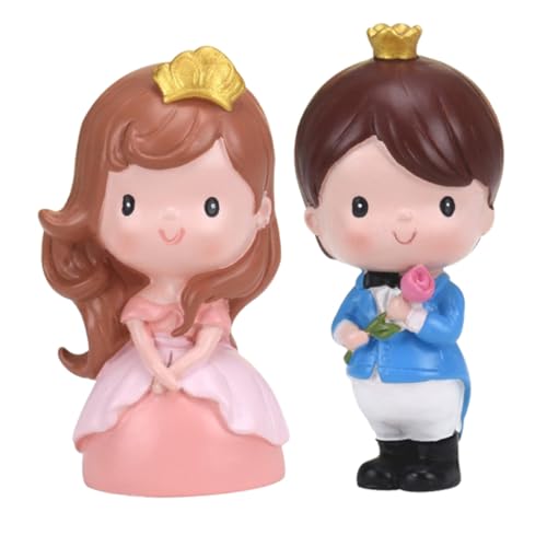 VICASKY 2 Stück Kreative und Prinzessinnen Figuren Teilig Resin Souvenir Dolls Tortenfigur Cake Ornament für Hochzeit Valentinstag Partydekoration VICASKY 2 Stück Kreative und Prinzessinnen Figuren Teilig Resin Souvenir Dolls Tortenfigur Cake Ornament für Hochzeit Valentinstag Partydekoration von VICASKY