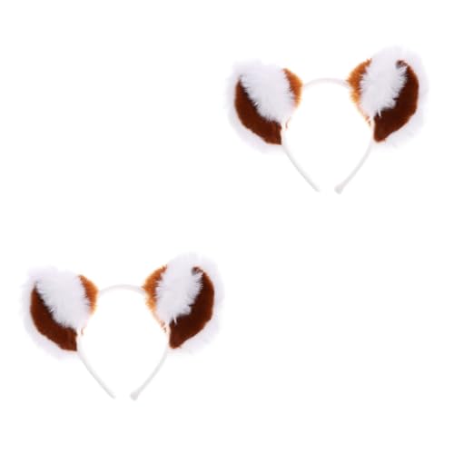 VICASKY 2 Stück Lifelike Waschbär Ohren Haarreif aus Polyester Niedliches Tierkostüm Stirnband für Party und Cosplay Robustes Haarschmuck Accessoire für und Kostümfans VICASKY 2 Stück Lifelike Waschbär Ohren Haarreif aus Polyester Niedliches Tierkostüm Stirnband für Party und Cosplay Robustes Haarschmuck Accessoire für und Kostümfans von VICASKY