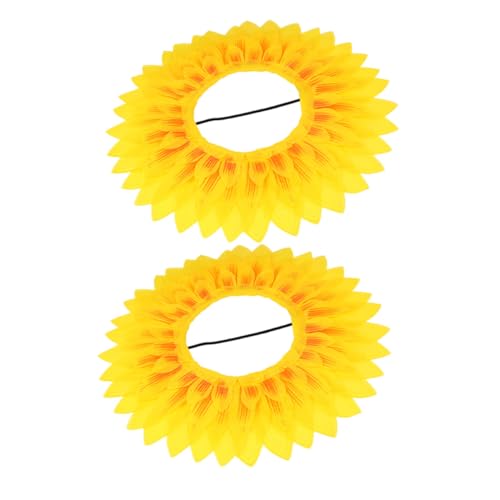VICASKY 2 Stück Lustige Sonnenblumen Kopfbedeckung für Kindergarten Sportfest Requisiten Sommerparty Leichtes Tragbares Blumenkostüm für Einzigartigem Süßem Design VICASKY 2 Stück Lustige Sonnenblumen Kopfbedeckung für Kindergarten Sportfest Requisiten Sommerparty Leichtes Tragbares Blumenkostüm für Einzigartigem Süßem Design von VICASKY