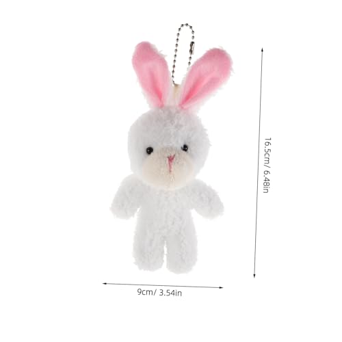 VICASKY 2 Stück Mini Plüsch Kaninchen Kuscheltiere Realistisch Weiße Stofftiere Für Puppenhaus Sicherheitsspielzeug Kreatives Rollenspiel VICASKY 2 Stück Mini Plüsch Kaninchen Kuscheltiere Realistisch Weiße Stofftiere Für Puppenhaus Sicherheitsspielzeug Kreatives Rollenspiel von VICASKY