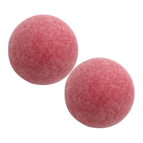 VICASKY 2 Stück Mini Tischfußballbälle Spielball Mattiertes Material für Tischkicker Zuhause Büro Schule von VICASKY