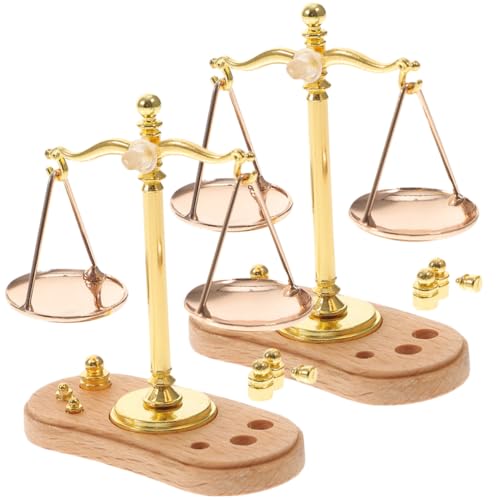VICASKY 2 Stück Miniatur Modell Teiliges Miniatur Balance Puppenhaus Dekoration Lernspielzeug für Mikro Landschafts Deko Wohnzimmer Schreibtisch Accessoire VICASKY 2 Stück Miniatur Modell Teiliges Miniatur Balance Puppenhaus Dekoration Lernspielzeug für Mikro Landschafts Deko Wohnzimmer Schreibtisch Accessoire von VICASKY