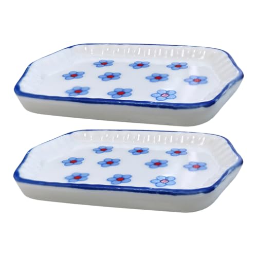 VICASKY 2 Stück Miniatur Tee Dekoration Teiliges Puppenhaus Tee Pad Modell für DIY Miniaturlandschaften und Puppenhaus Zubehör VICASKY 2 Stück Miniatur Tee Dekoration Teiliges Puppenhaus Tee Pad Modell für DIY Miniaturlandschaften und Puppenhaus Zubehör von VICASKY