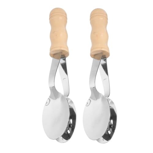 VICASKY 2 Stück Musiklöffel Rustikal Handlich Einfach zu Percussion Instrument für Altersgruppen Vielseitig Tragbar für Partys und Outdoor Veranstaltungen VICASKY 2 Stück Musiklöffel Rustikal Handlich Einfach zu Percussion Instrument für Altersgruppen Vielseitig Tragbar für Partys und Outdoor Veranstaltungen von VICASKY